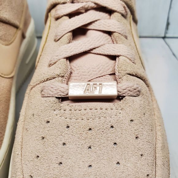 Nike AF1 Sage Low Air Force 1 Women's Sz 10 Particle Beige Sneakers AR5339-201 - Picture 7 of 11